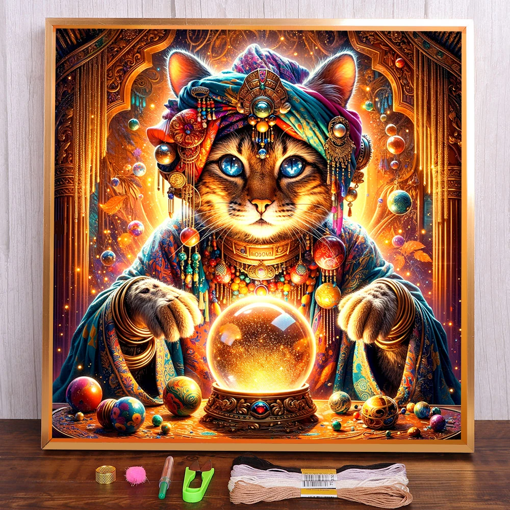 Animal Cat Printed 11CT Cross Stitch Embroidery Kit DMC Threads Needlework Handiwork Craft Handmade Wholesale Different Jewelry
Animal Cat Printed 11CT Cross Stitch Embroidery Kit DMC Threads Needlework Handiwork Craft Handmade Wholesale Different Jewelry