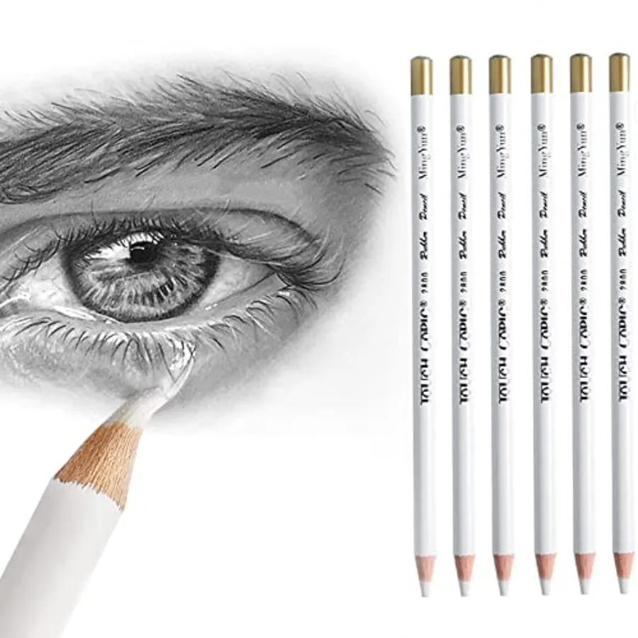 Eraser Pencils Set for Artists, Wooden Sketch Professional Highlight Painting Eraser Pen for Sketching Charcoal Drawings, Revis
Eraser Pencils Set for Artists, Wooden Sketch Professional Highlight Painting Eraser Pen for Sketching Charcoal Drawings, Revis