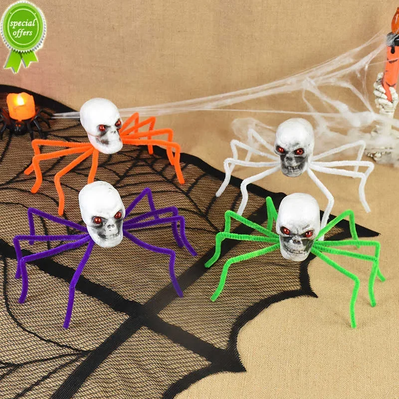 Update New Black Scary Spider Skull Skeleton Halloween Party Decorations For Home Bar Supplies Haunted House Horror Props Kids T
Update New Black Scary Spider Skull Skeleton Halloween Party Decorations For Home Bar Supplies Haunted House Horror Props Kids T