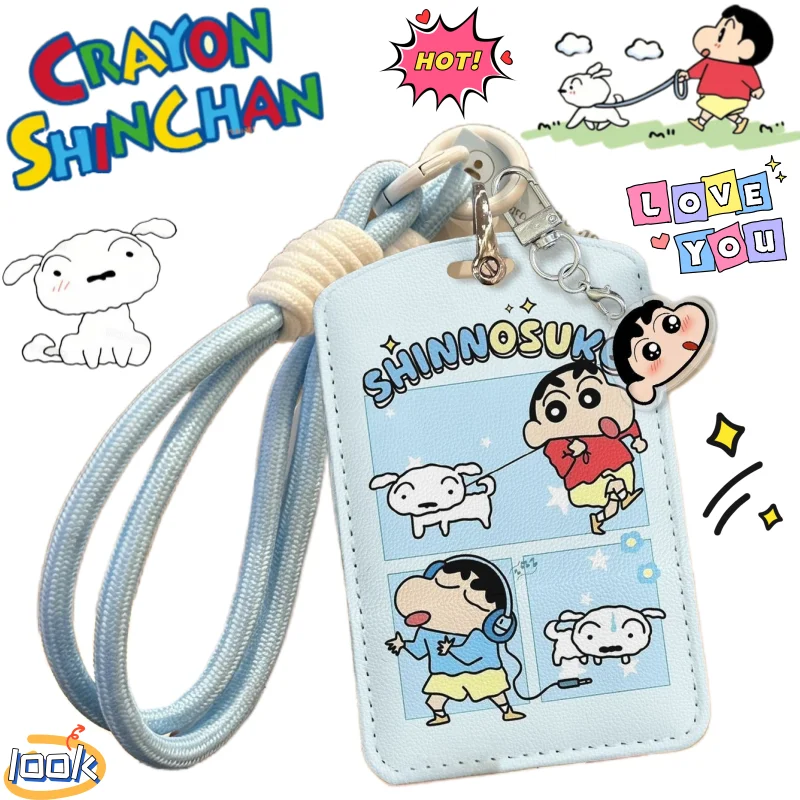 Crayon Shin-chan Nohara Shinnosuke Nohara Shiro Cartoon Cute Kawaii Card Holder Anime High-Value Portable Student ID Protector
Crayon Shin-chan Nohara Shinnosuke Nohara Shiro Cartoon Cute Kawaii Card Holder Anime High-Value Portable Student ID Protector
