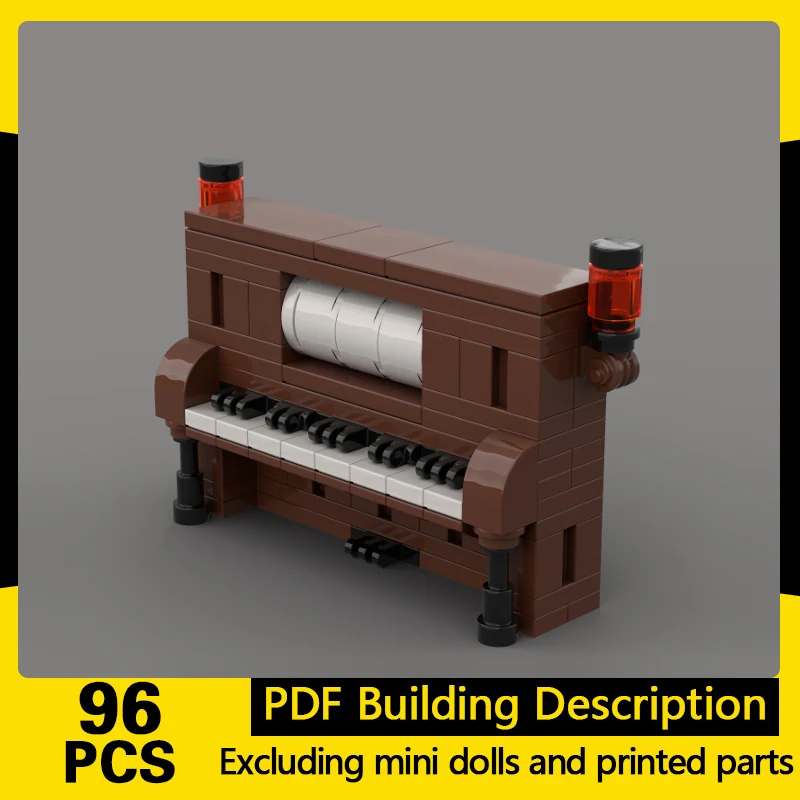 City Street View Model MOC Building Bricks Large Piano Instrument Modular Technology Gifts Holiday Assemble Children Toys Suit
City Street View Model MOC Building Bricks Large Piano Instrument Modular Technology Gifts Holiday Assemble Children Toys Suit