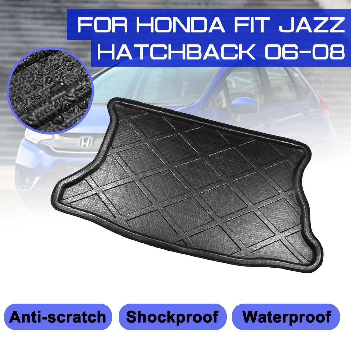 Для Honda FIT JAZZ Hatchback 2006 2007 2008, автомобильный напольный коврик, ковер, задний багажник, антигрязезащитный чехол
Для Honda FIT JAZZ Hatchback 2006 2007 2008, автомобильный напольный коврик, ковер, задний багажник, антигрязезащитный чехол
