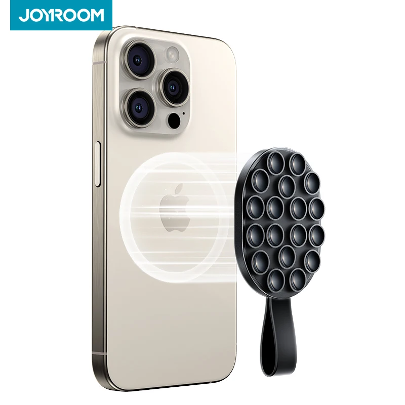 Joyroom Upgraded Suction Cup Magnetic Phone Mount Mirror Shower Silicone Suction Phone Case Grip Holder For iPhone 16 15 Pro Max
Joyroom Upgraded Suction Cup Magnetic Phone Mount Mirror Shower Silicone Suction Phone Case Grip Holder For iPhone 16 15 Pro Max