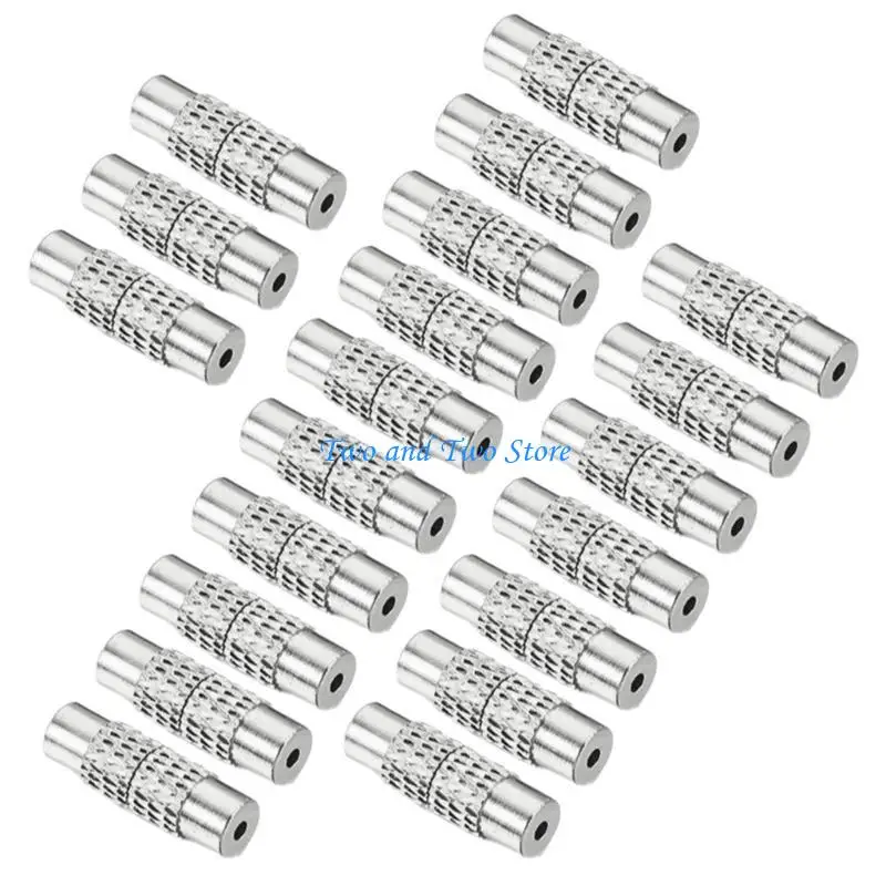 HX6F 20PCS Brass Screw Clasps Jewelry End Tips Charm for Bracelet Necklace Creations
HX6F 20PCS Brass Screw Clasps Jewelry End Tips Charm for Bracelet Necklace Creations