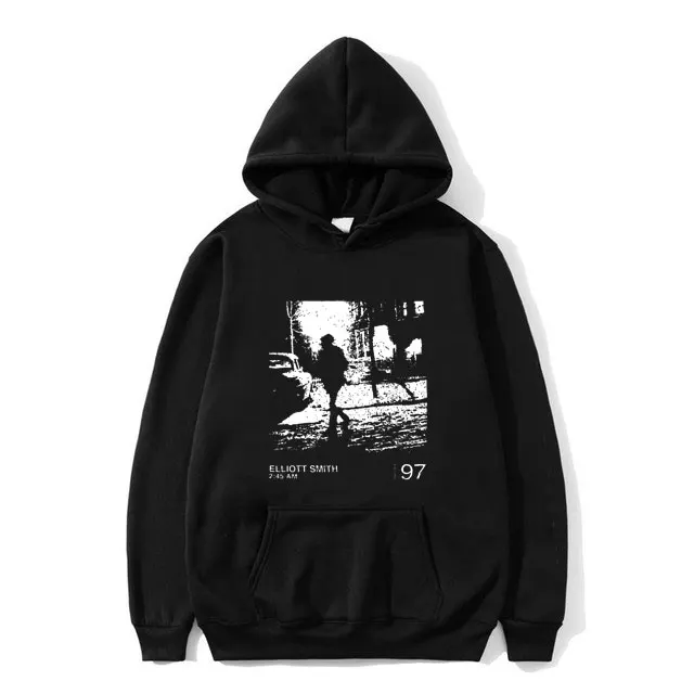 Hot Elliott Smith Album Hoodie The Smiths Print Hooded Sweatshirt Men Women Vintage Loose Hoodies Male Fleece Cotton Tracksuit
Hot Elliott Smith Album Hoodie The Smiths Print Hooded Sweatshirt Men Women Vintage Loose Hoodies Male Fleece Cotton Tracksuit