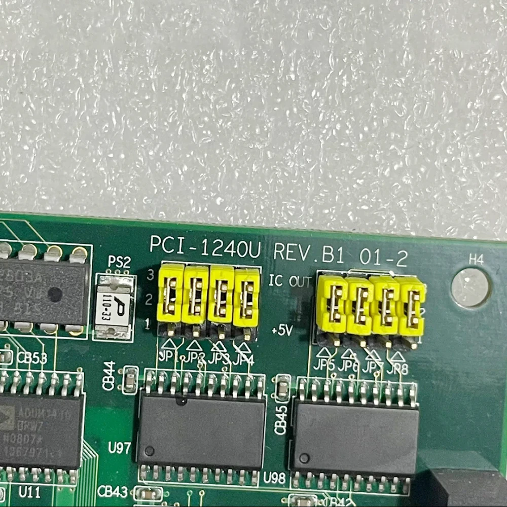 PCI-1240U REV.B1 REV.B2 4 Axis Universal Motion Control Card
PCI-1240U REV.B1 REV.B2 4 Axis Universal Motion Control Card