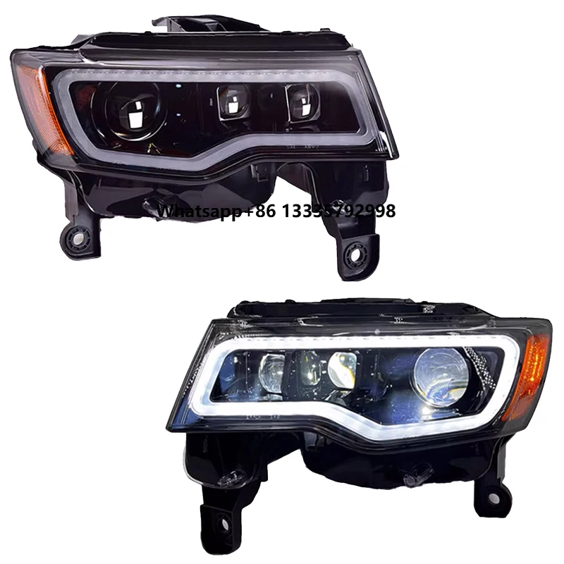 For Jeep Grand Cherokee 2014-2021 Car Light System LED Headlights Upgraded Head Light Laser' Front Lamp Daytime Running Lights
For Jeep Grand Cherokee 2014-2021 Car Light System LED Headlights Upgraded Head Light Laser' Front Lamp Daytime Running Lights