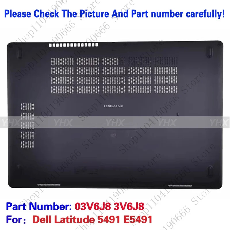 Notebook computer components New for Dell Latitude 5491 E5491 Bottom Cover Lower Case Back Shell 03V6J8 3V6J8.
Notebook computer components New for Dell Latitude 5491 E5491 Bottom Cover Lower Case Back Shell 03V6J8 3V6J8.