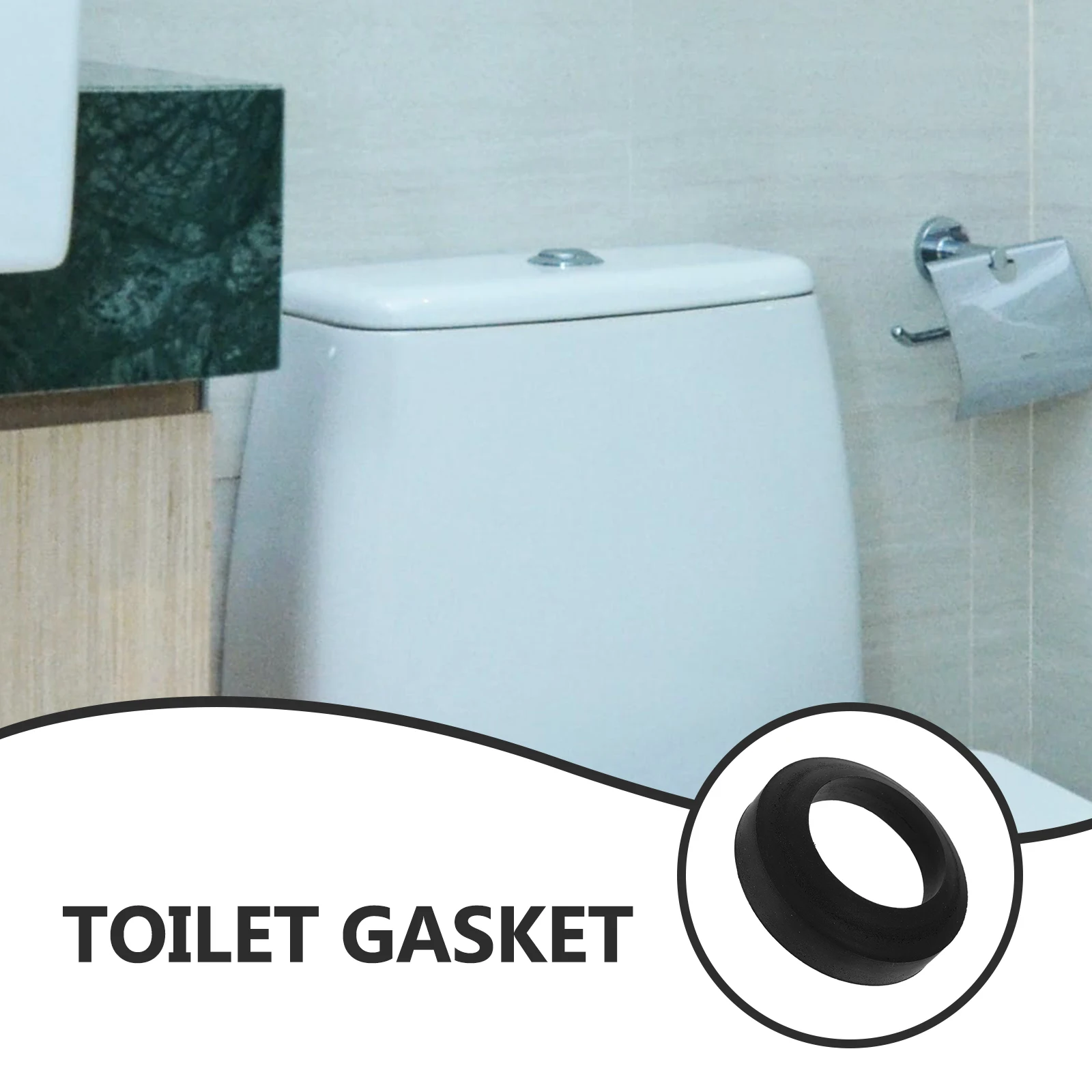 3 Inch Toilet Gasket Black Rubber Replacement Tank to Bowl Seal Washer Fix Leak Suitable Applications Save Expenses Bathroom
3 Inch Toilet Gasket Black Rubber Replacement Tank to Bowl Seal Washer Fix Leak Suitable Applications Save Expenses Bathroom