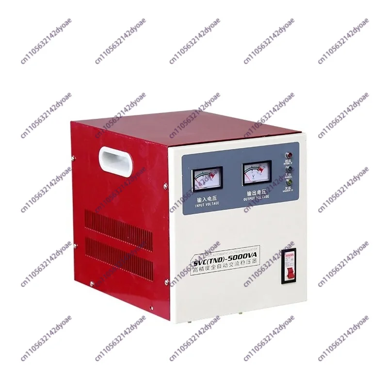TND-5000VA Simplex Fully Automatic Sliding AC Voltage Regulator 220V Small High Precision High Performance 5KW Steady Power
TND-5000VA Simplex Fully Automatic Sliding AC Voltage Regulator 220V Small High Precision High Performance 5KW Steady Power
