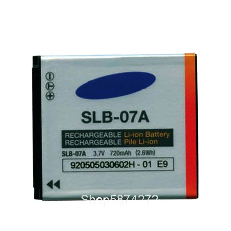 720 мАч SLB-07A SLB07A SLB 07A Батарея для камеры SAMSUNG PL150 ST50 ST500 ST550 ST600 TL90 TL100 TL205 TL210 Батарея
720 мАч SLB-07A SLB07A SLB 07A Батарея для камеры SAMSUNG PL150 ST50 ST500 ST550 ST600 TL90 TL100 TL205 TL210 Батарея
