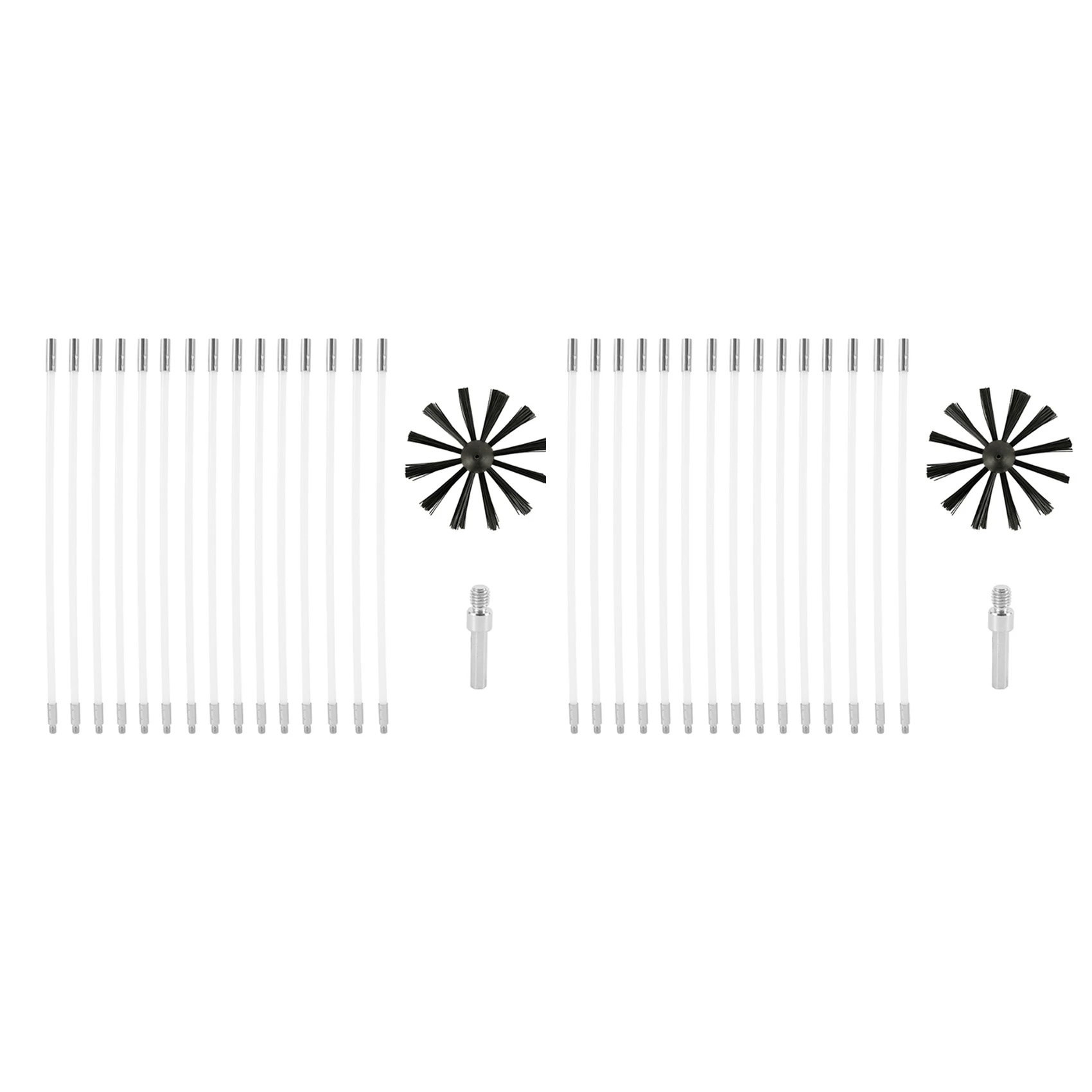 34Pcs Chimney Brush Set Household Industrial Chimney Boiler Brush Dryer Cleaning Tool Fireplace Clean Kit-AT36
34Pcs Chimney Brush Set Household Industrial Chimney Boiler Brush Dryer Cleaning Tool Fireplace Clean Kit-AT36