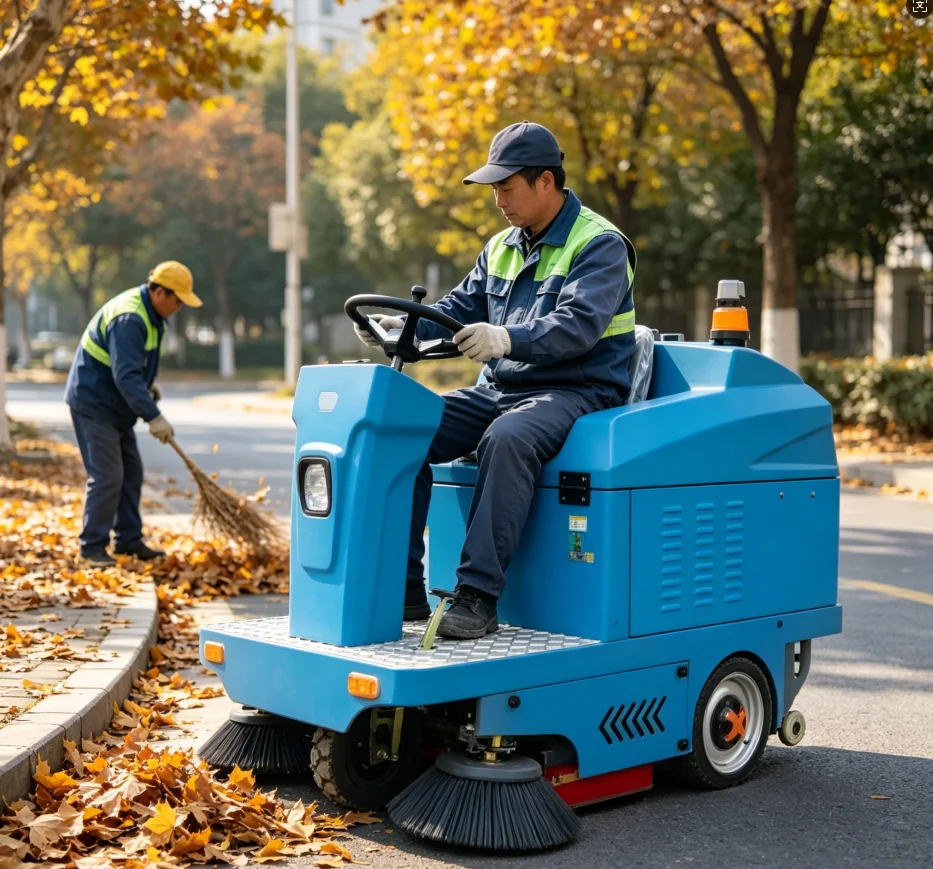 Electric Ride On Floor Sweeper with LED Headlights & ABS Brake 1400mm Cleaning Width Warehouse Sweeping Machine
Electric Ride On Floor Sweeper with LED Headlights & ABS Brake 1400mm Cleaning Width Warehouse Sweeping Machine