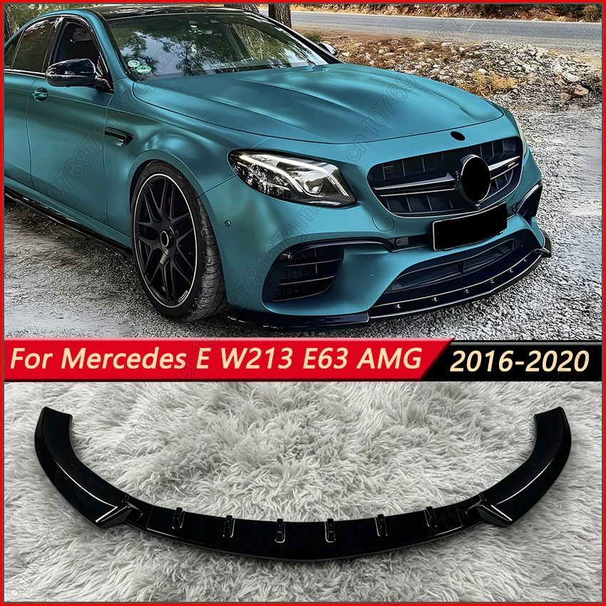 Car Front Bumper Lip Spoiler Splitter Diffuser For Mercedes Benz E Class W213 C238 E63 AMG 2016-2020 3PCS Protector Cover Kits
Car Front Bumper Lip Spoiler Splitter Diffuser For Mercedes Benz E Class W213 C238 E63 AMG 2016-2020 3PCS Protector Cover Kits