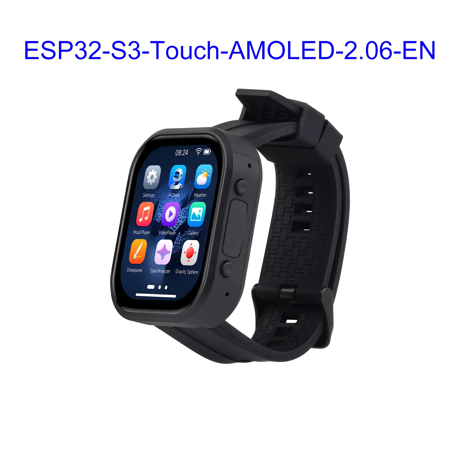 ESP32-S3 2,6-дюймовая плата для разработки сенсорных часов AMOLED, 410x502, 32-битный двухъядерный процессор LX7, микрофоны, ESP32 с дисплеем 
ESP32-S3 2,6-дюймовая плата для разработки сенсорных часов AMOLED, 410x502, 32-битный двухъядерный процессор LX7, микрофоны, ESP32 с дисплеем