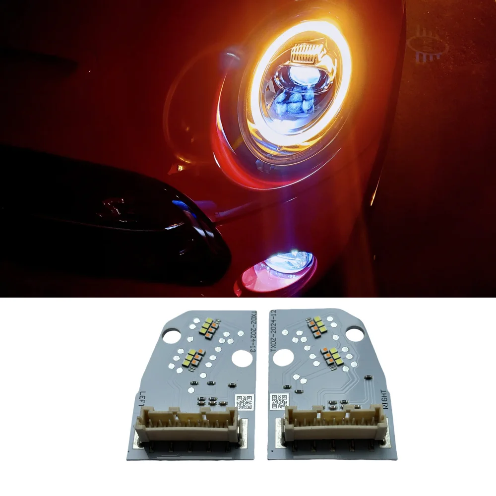 For Mini 2019-2021 CSL Yellow DRL F55 F56 F57 Clubman F54 LCI LED Headlight Daytime Running Light Amber Blue Red NON RGB
For Mini 2019-2021 CSL Yellow DRL F55 F56 F57 Clubman F54 LCI LED Headlight Daytime Running Light Amber Blue Red NON RGB