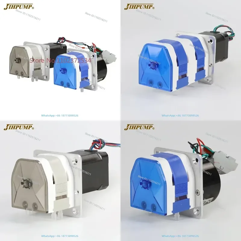 JIHPUMP 24V stepper motor 4 roller peristaltic pump circulation corrosion resistant mini dosing pump 220V with multi Channel
JIHPUMP 24V stepper motor 4 roller peristaltic pump circulation corrosion resistant mini dosing pump 220V with multi Channel