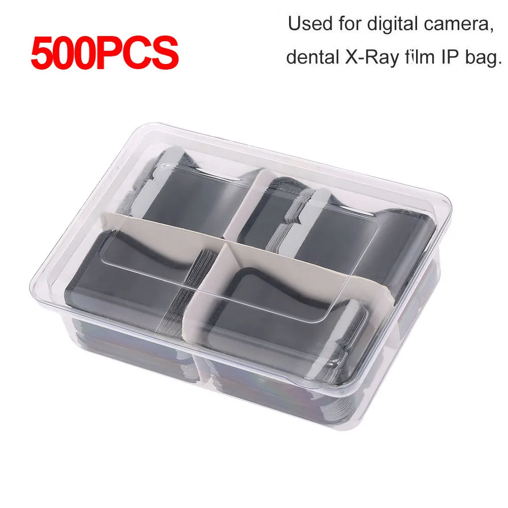500pcs Disposable 33*44mm Barrier Envelopes Size 2# Protective Pouch Cover Bags For Phosphor Plate Dental Digital Ray Scan X
500pcs Disposable 33*44mm Barrier Envelopes Size 2# Protective Pouch Cover Bags For Phosphor Plate Dental Digital Ray Scan X