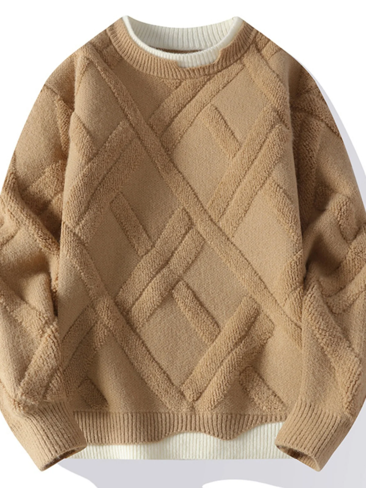 Thiened f-High Ne Sweater Faionable Youthful Long Sve Knitted Sweater for Men Spring Autumn Season Urban Sle
Thiened f-High Ne Sweater Faionable Youthful Long Sve Knitted Sweater for Men Spring Autumn Season Urban Sle