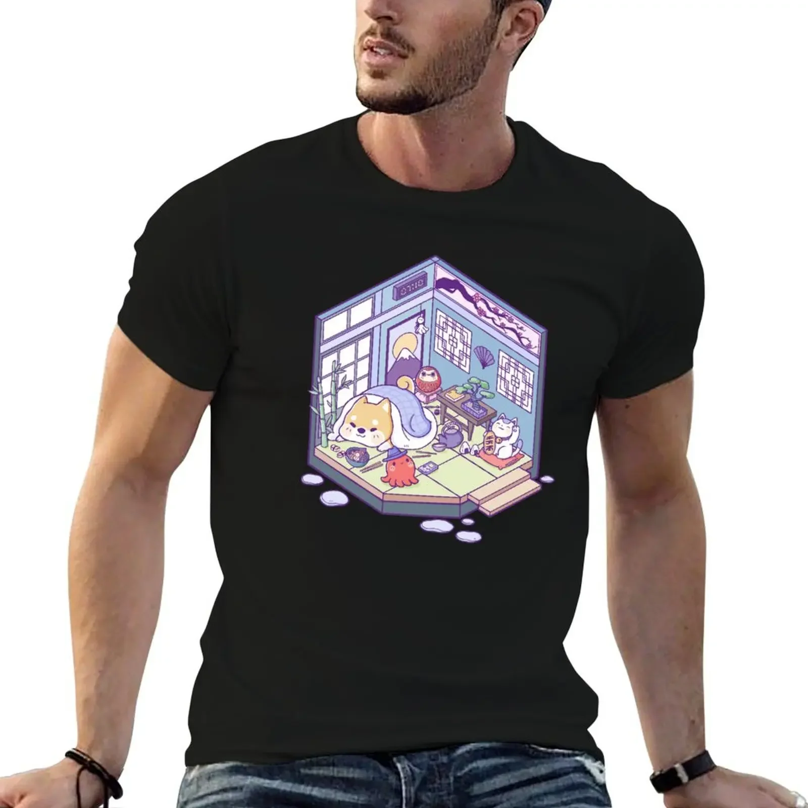 Shiba&Tako Japanese Style Room T-Shirt sweat Funny t-shirt custom t-shirts blue lock heavyweight t shirts for men
Shiba&Tako Japanese Style Room T-Shirt sweat Funny t-shirt custom t-shirts blue lock heavyweight t shirts for men