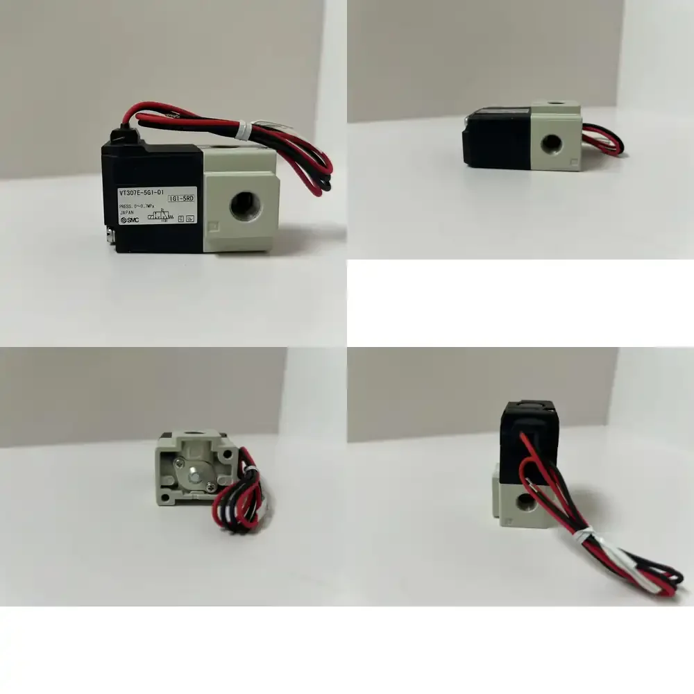 SMC Genuine Series 3 5G1-01 VT307E-5G1-01 Direct Operated 3-Port Solenoid Valve Copper Cylinder Rubber Seal for Pneumatic
SMC Genuine Series 3 5G1-01 VT307E-5G1-01 Direct Operated 3-Port Solenoid Valve Copper Cylinder Rubber Seal for Pneumatic