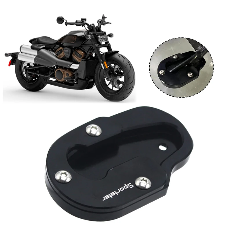 Motorcycle Kickstand Extension Plate Foot Side Stand Enlarge Pad Fit For Harley Sportster S RH1250 1250S 2021-2022 Accessories
Motorcycle Kickstand Extension Plate Foot Side Stand Enlarge Pad Fit For Harley Sportster S RH1250 1250S 2021-2022 Accessories