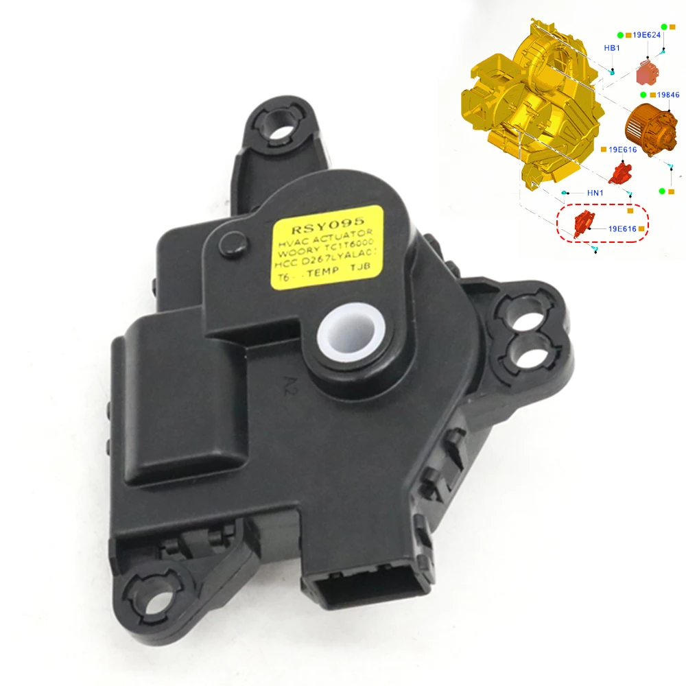 HVAC Damper Actuador Heater Temperature A/C Blend Door Motor For Ford Ranger TKE Everest U375 For Mazda BT50 UP-UR
HVAC Damper Actuador Heater Temperature A/C Blend Door Motor For Ford Ranger TKE Everest U375 For Mazda BT50 UP-UR