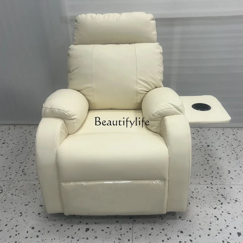 Electric perm and dye head treatment sofa chair multi-functional reclining hair chair
Electric perm and dye head treatment sofa chair multi-functional reclining hair chair