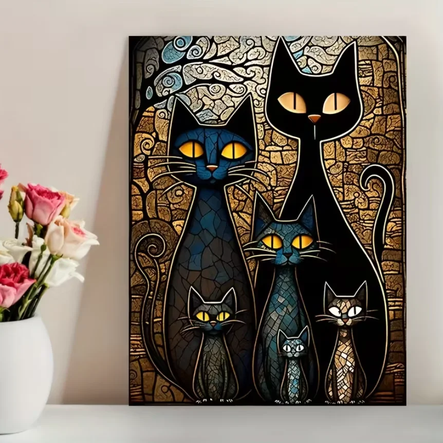 A Family of Cats 500/1000/1200/2000 PCS Jigsaw Puzzles Family Activity Games for Gameroom Bedroom Gifts Frameless
A Family of Cats 500/1000/1200/2000 PCS Jigsaw Puzzles Family Activity Games for Gameroom Bedroom Gifts Frameless