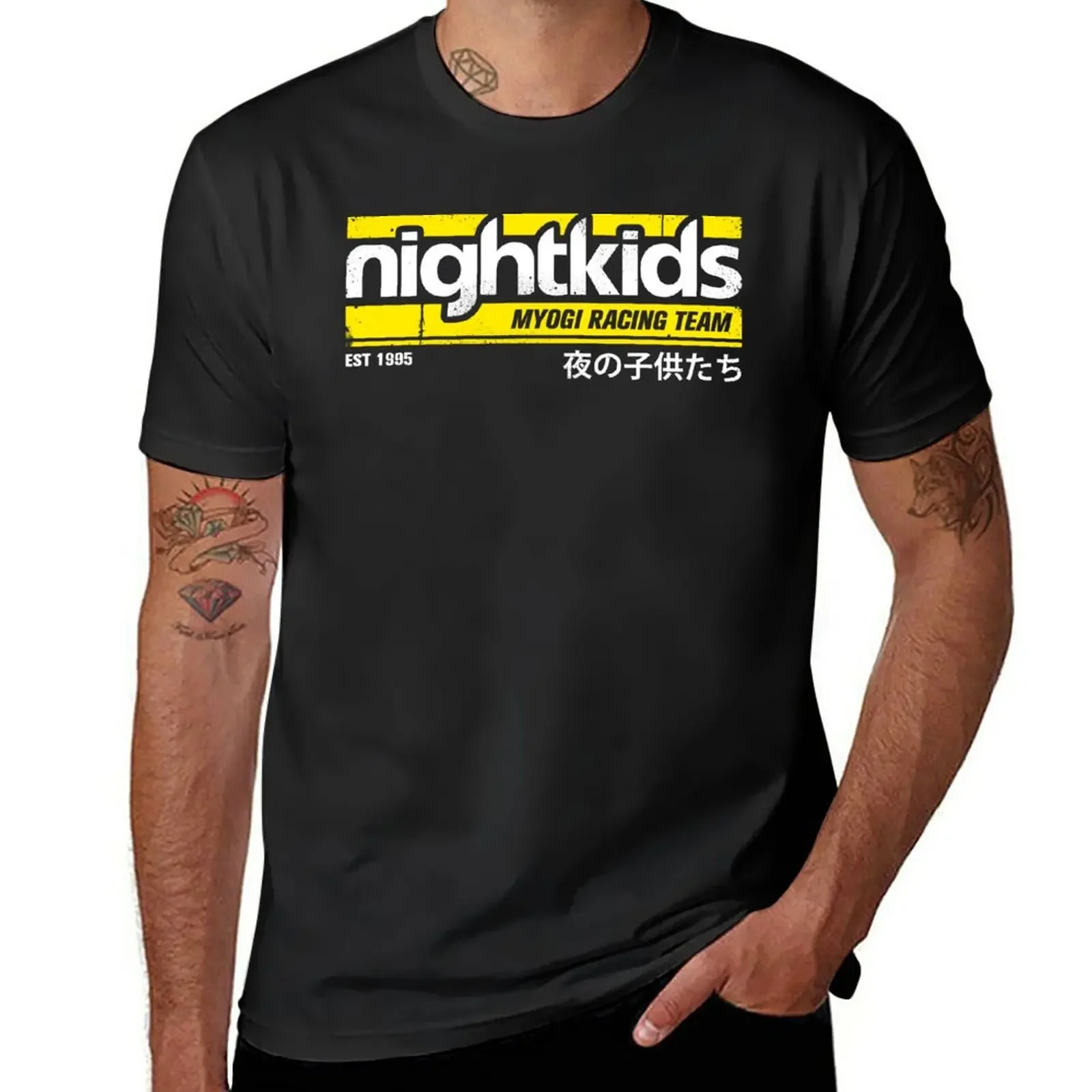 Initial D - NightKids Tee (White) T-Shirt cute tops summer top Short sleeve tee tshirts for men
Initial D - NightKids Tee (White) T-Shirt cute tops summer top Short sleeve tee tshirts for men