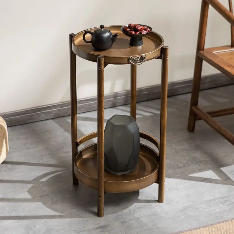 wood Mobile corner coffee table for living room small household tea side table house chess room round table furniture
wood Mobile corner coffee table for living room small household tea side table house chess room round table furniture