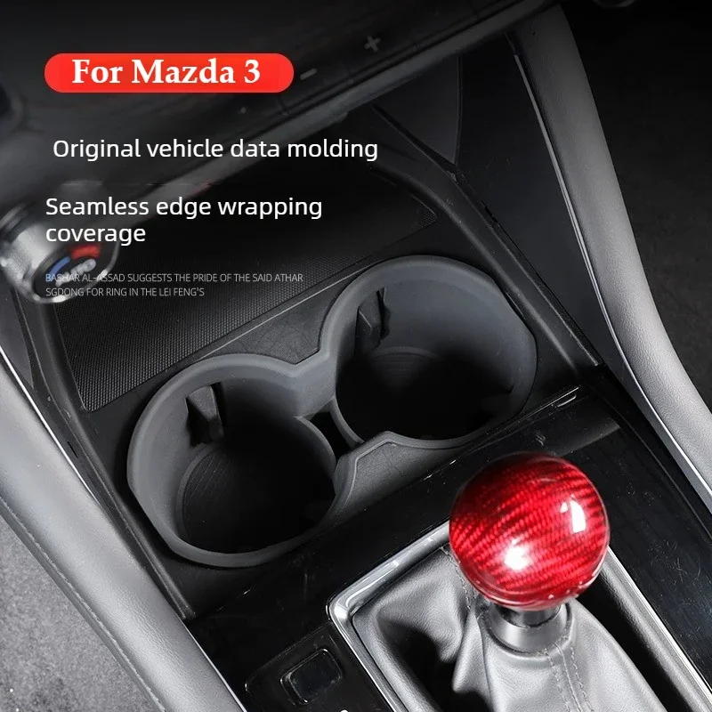 Interior Accessorie Anti-Slip Water Cup Tray Pad Tools For Mazda 3 2020-2026 Center Console Cup Holder Mat Non-Slip Storage Pad
Interior Accessorie Anti-Slip Water Cup Tray Pad Tools For Mazda 3 2020-2026 Center Console Cup Holder Mat Non-Slip Storage Pad