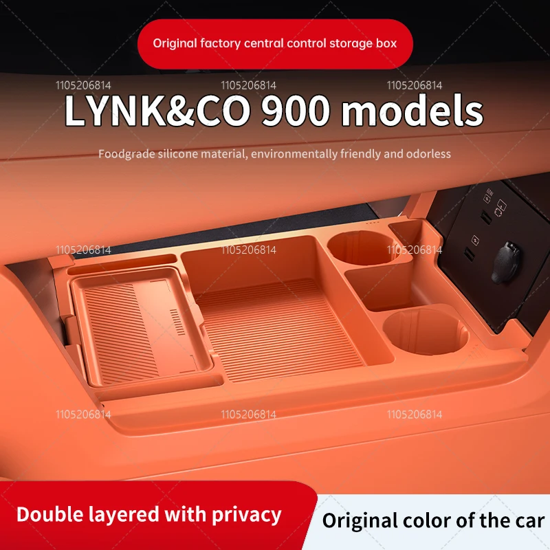 For Lynk & Co 900 2025 Center Console Lower Storage Box Non-Slip Silicone Organizer Tray Car Interior Accessory
For Lynk & Co 900 2025 Center Console Lower Storage Box Non-Slip Silicone Organizer Tray Car Interior Accessory
