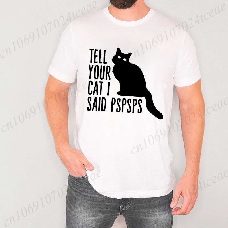 Летняя футболка Забавная футболка для любителей кошек «Скажи вашу машину, я сказал Cat Person Pet Animal», подарок на день рождения, мужская и женская футболка, одежда
Летняя футболка Забавная футболка для любителей кошек «Скажи вашу машину, я сказал Cat Person Pet Animal», подарок на день рождения, мужская и женская футболка, одежда