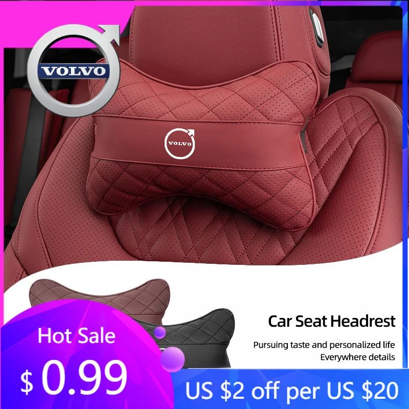 Качественные кожаные автомобильные подушки для шеи, подушка для подголовника сиденья для Volvo ES90 EC40 EX40 EM90 XC90 V90 V60 XC60 V40 S80 S60 S90 C
Качественные кожаные автомобильные подушки для шеи, подушка для подголовника сиденья для Volvo ES90 EC40 EX40 EM90 XC90 V90 V60 XC60 V40 S80 S60 S90 C