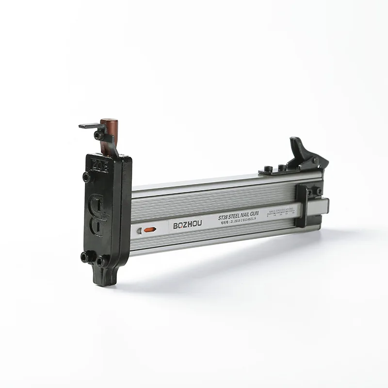 ST38 Manual Nail Gun Steel Cement Machine Wire Groove Shooter Decoration Industry Alloy Body
ST38 Manual Nail Gun Steel Cement Machine Wire Groove Shooter Decoration Industry Alloy Body