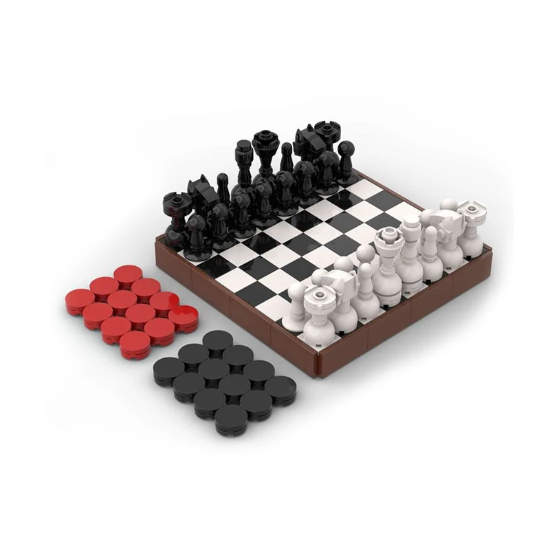368pcs MOC Creator Chess Checkers Board Model Building Blocks Construction Toys Christmas Gifts Education Brick Kids DIY Idea
368pcs MOC Creator Chess Checkers Board Model Building Blocks Construction Toys Christmas Gifts Education Brick Kids DIY Idea