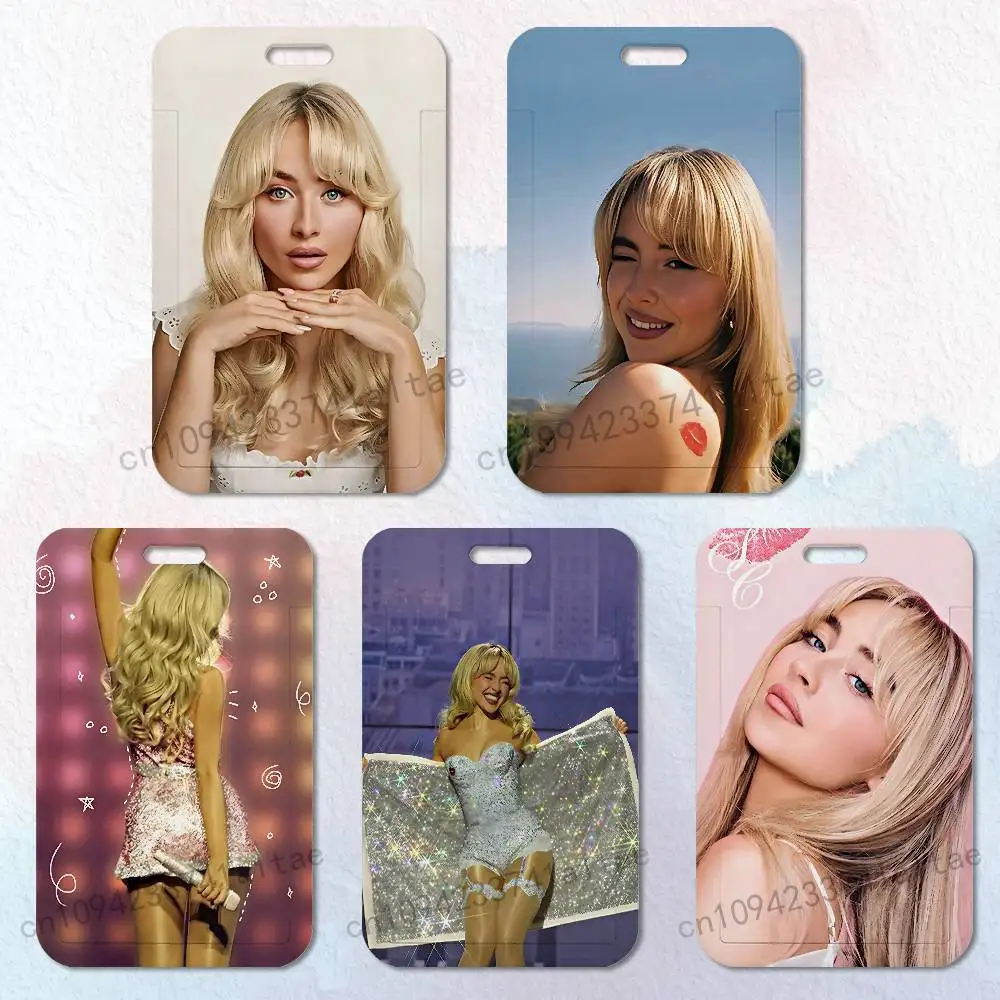 Singer S-Sabrina C-Carpenter Badge Holder Pass Bus Work Card Cover Chest Pocket Students Gift ID Card Holder
Singer S-Sabrina C-Carpenter Badge Holder Pass Bus Work Card Cover Chest Pocket Students Gift ID Card Holder