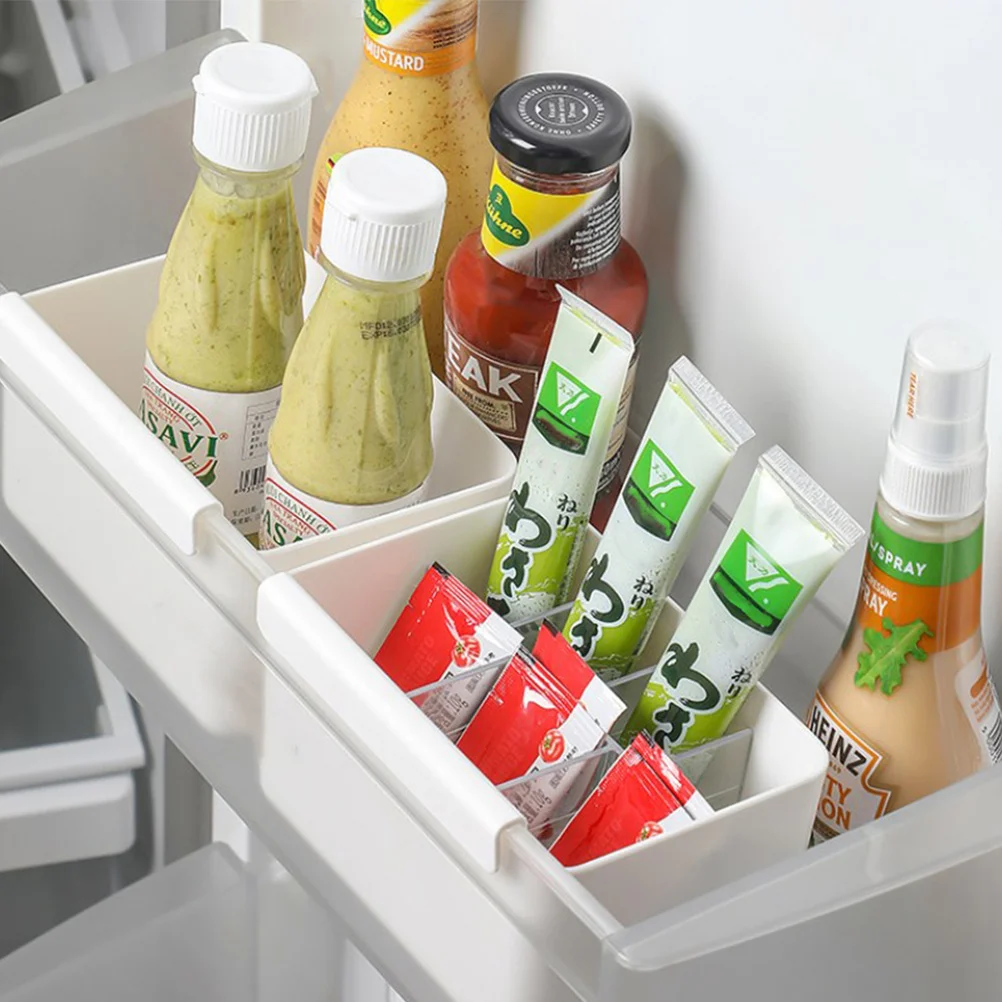2Pcs Fridge Side Organizer Storage Box Multi-Grid Freezer Organizer Kitchen Pantry Food Container Pantry Storage Bins
2Pcs Fridge Side Organizer Storage Box Multi-Grid Freezer Organizer Kitchen Pantry Food Container Pantry Storage Bins