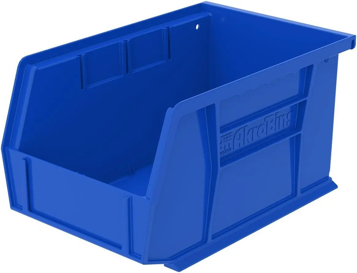 Stackable Plastic Storage Bins, 12-Pack Blue, Space-Saving for Garage Pantry Craft Organization
Stackable Plastic Storage Bins, 12-Pack Blue, Space-Saving for Garage Pantry Craft Organization