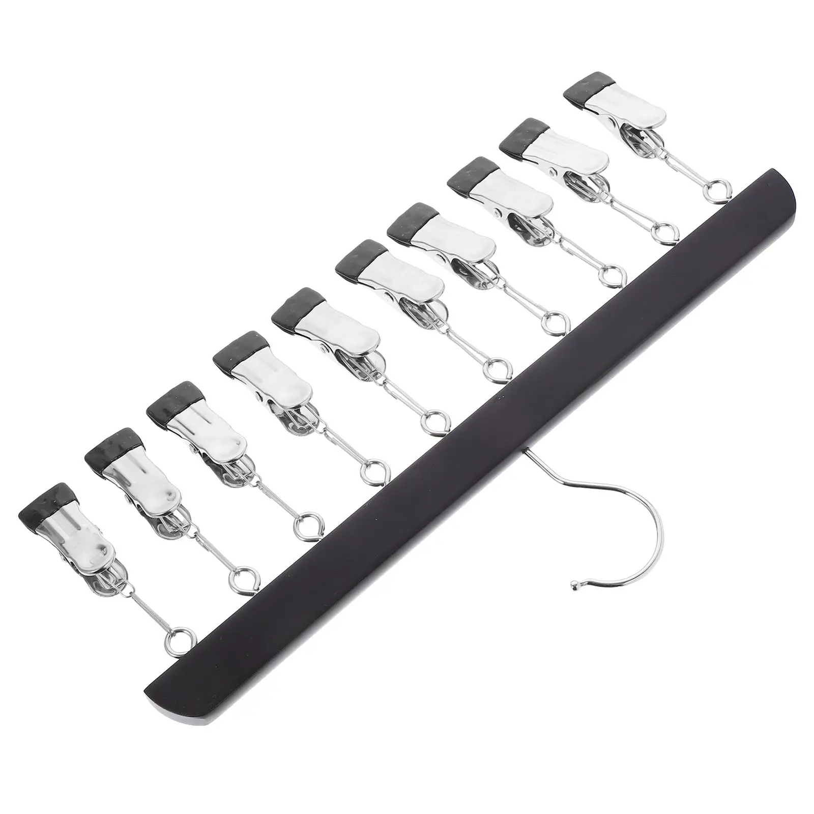 Solid Wood 10 Clips Socks Rack Hanger for Drying Underwear Hats Skirts Laundry with PVC Stainless Bedroom Closet Balcony Storage
Solid Wood 10 Clips Socks Rack Hanger for Drying Underwear Hats Skirts Laundry with PVC Stainless Bedroom Closet Balcony Storage