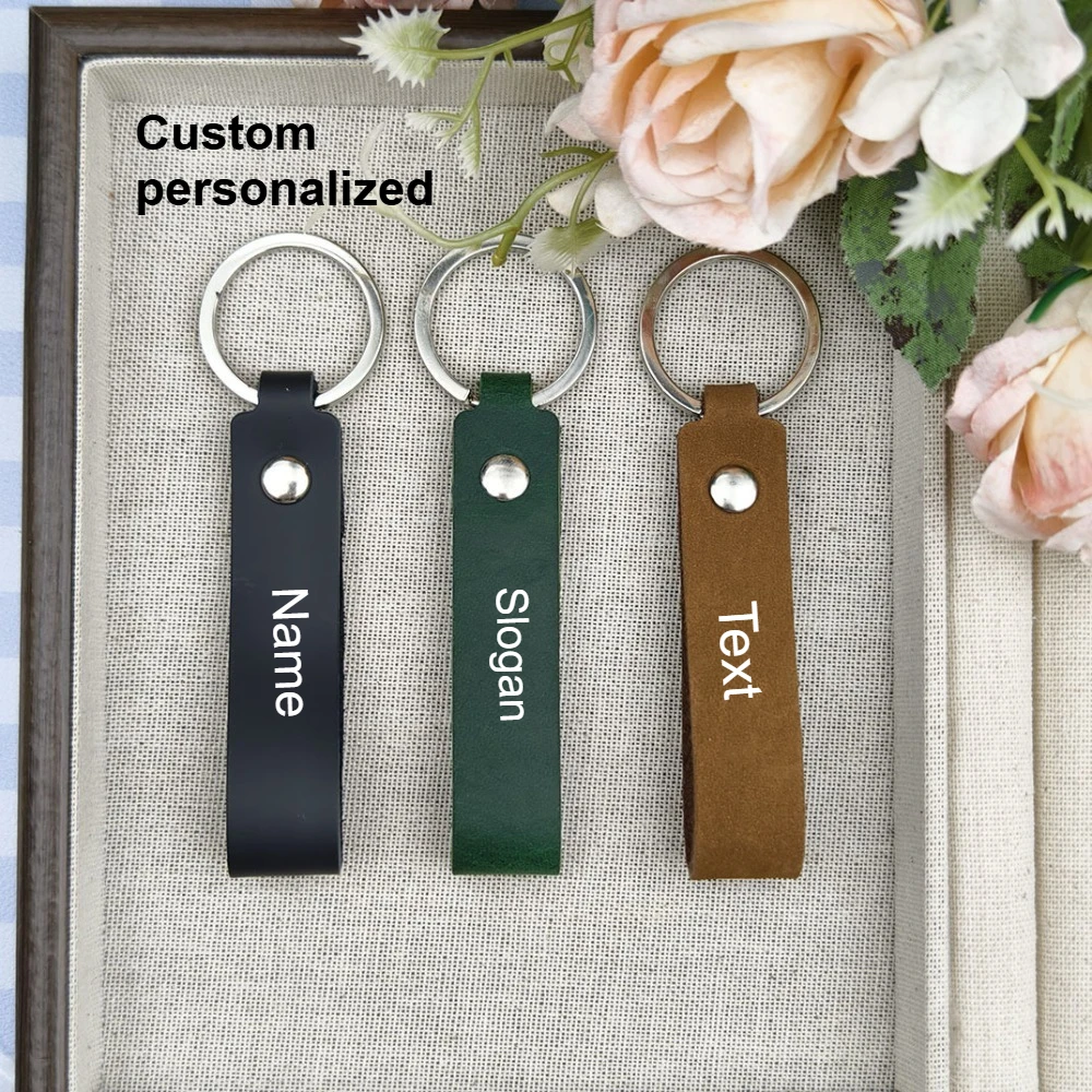 Customized Name Logo Text Keyring Car Moto Pendant Key Chain Ring Creative Simple Solid Color PU Short Leather Keychain Gift
Customized Name Logo Text Keyring Car Moto Pendant Key Chain Ring Creative Simple Solid Color PU Short Leather Keychain Gift