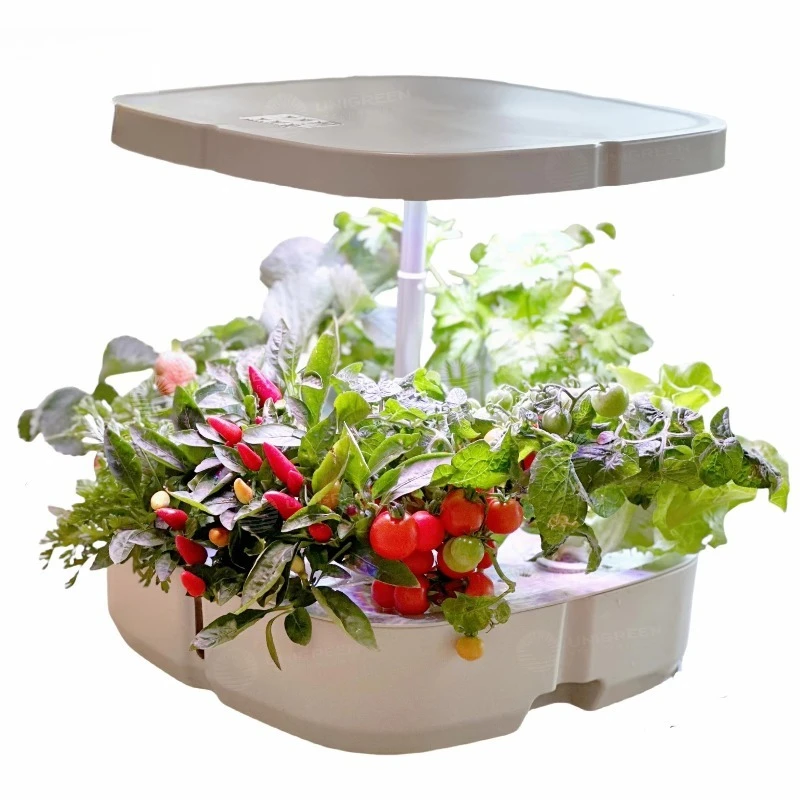 8 Pot Mini Hydroponic System with LED Grow Light Garden Garden Kitchen Garden Intelligence Planter
8 Pot Mini Hydroponic System with LED Grow Light Garden Garden Kitchen Garden Intelligence Planter