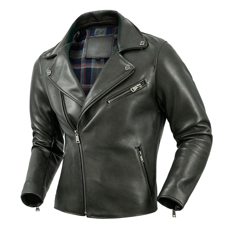 Motorcycle Jacket Thickened Real Cowhide Leather Jackets Men Clothes Motor Riding Clothing Autumn Biker Jacket Winter
Motorcycle Jacket Thickened Real Cowhide Leather Jackets Men Clothes Motor Riding Clothing Autumn Biker Jacket Winter