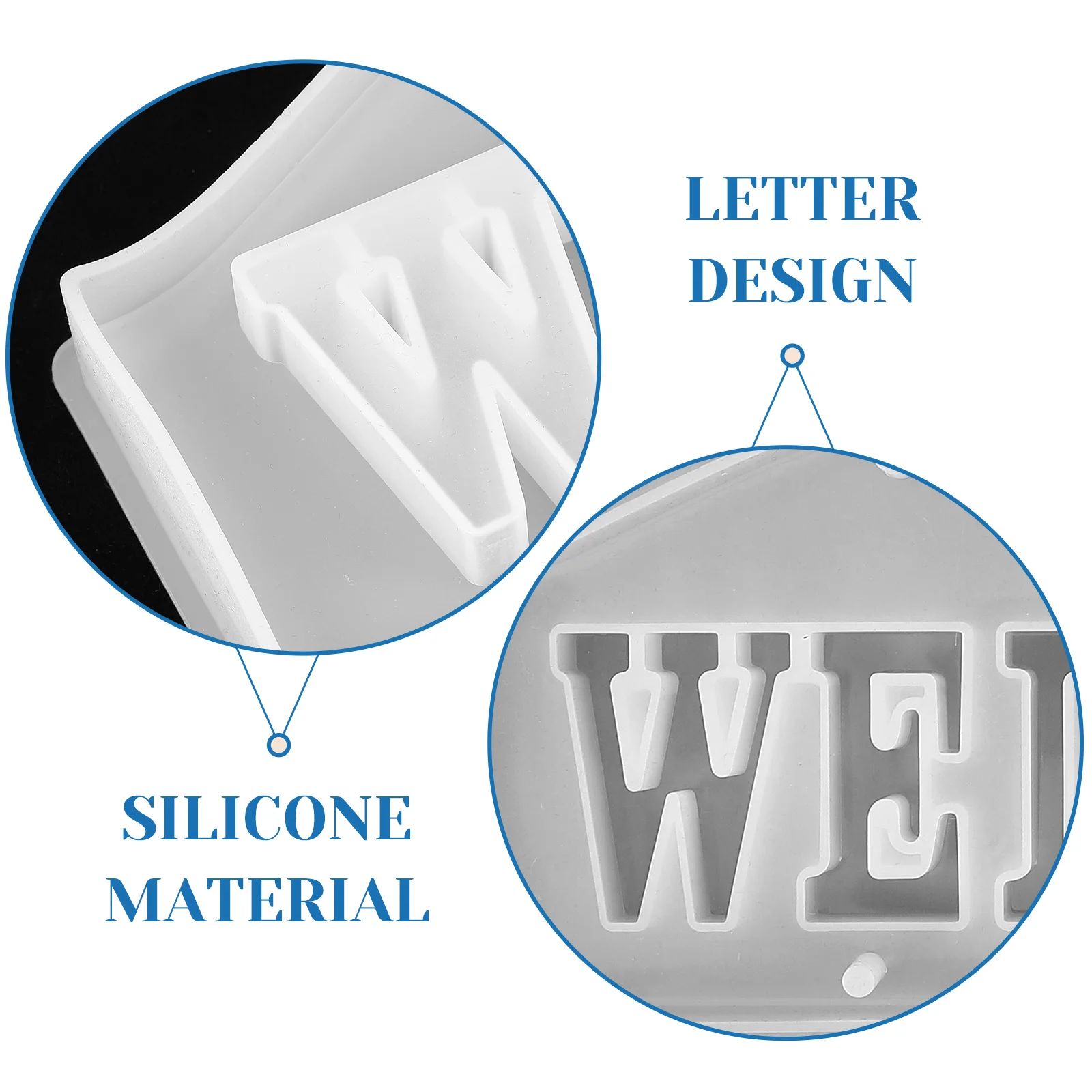 Silicone Mold Epoxy Resin Welcome Letter DIY Craft Supplies Decorative Ornament Sign Molds Handmade Projects Jewelry Making 
Silicone Mold Epoxy Resin Welcome Letter DIY Craft Supplies Decorative Ornament Sign Molds Handmade Projects Jewelry Making