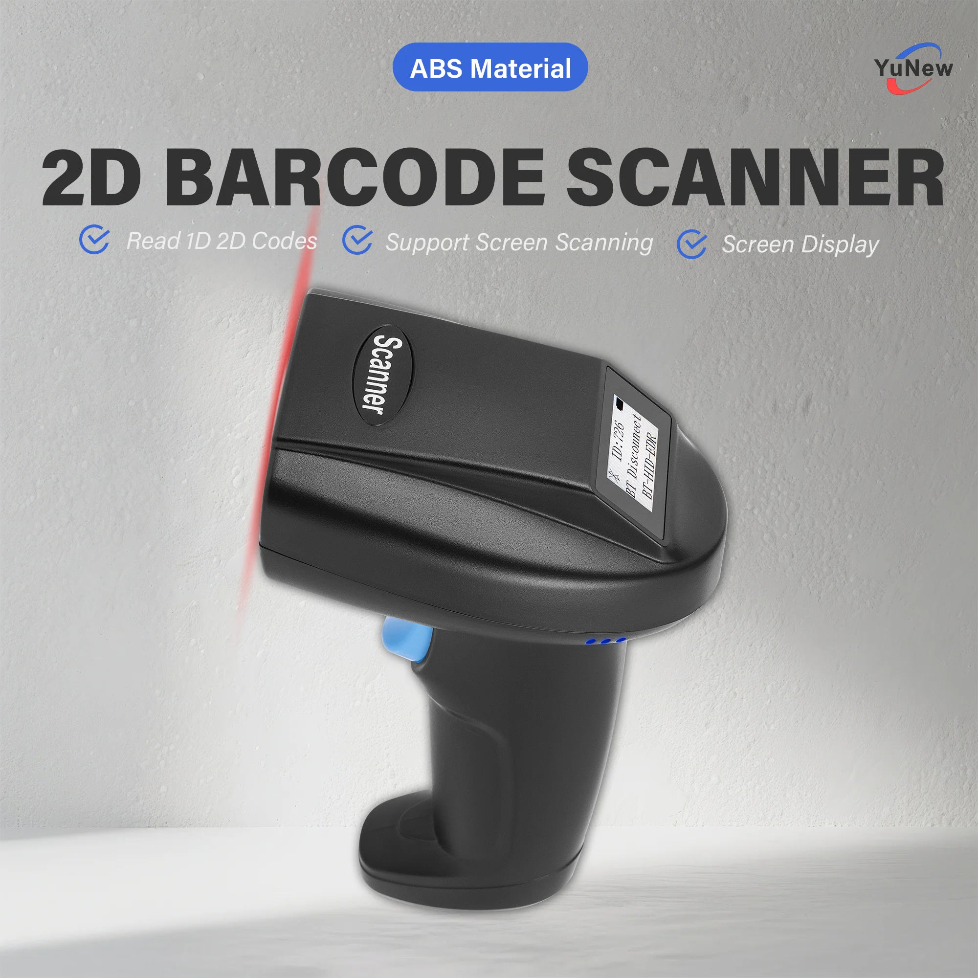 Беспроводной ручной сканер штрих-кода BT V5.0, чтение 1D 2D QR-кода на большие расстояния, ручной сканер 2,4G с экраном дисплея
Беспроводной ручной сканер штрих-кода BT V5.0, чтение 1D 2D QR-кода на большие расстояния, ручной сканер 2,4G с экраном дисплея