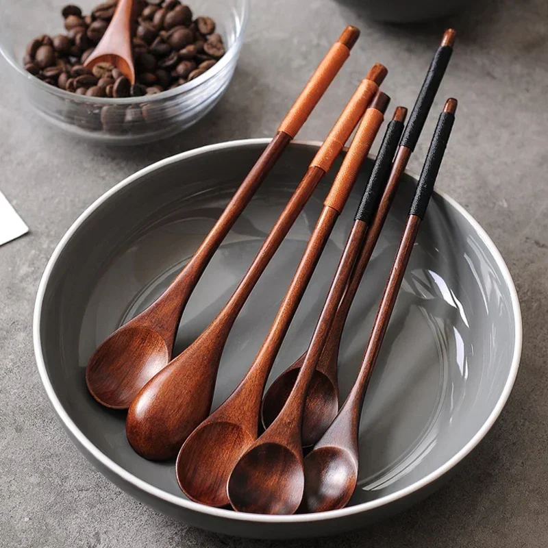 10Pcs Wooden Teaspoons Small Long Wood Coffee Tea Spoon Japan Style Honey Dessert Coffee Drink Stirrer Mixing Spoon Tableware
10Pcs Wooden Teaspoons Small Long Wood Coffee Tea Spoon Japan Style Honey Dessert Coffee Drink Stirrer Mixing Spoon Tableware
