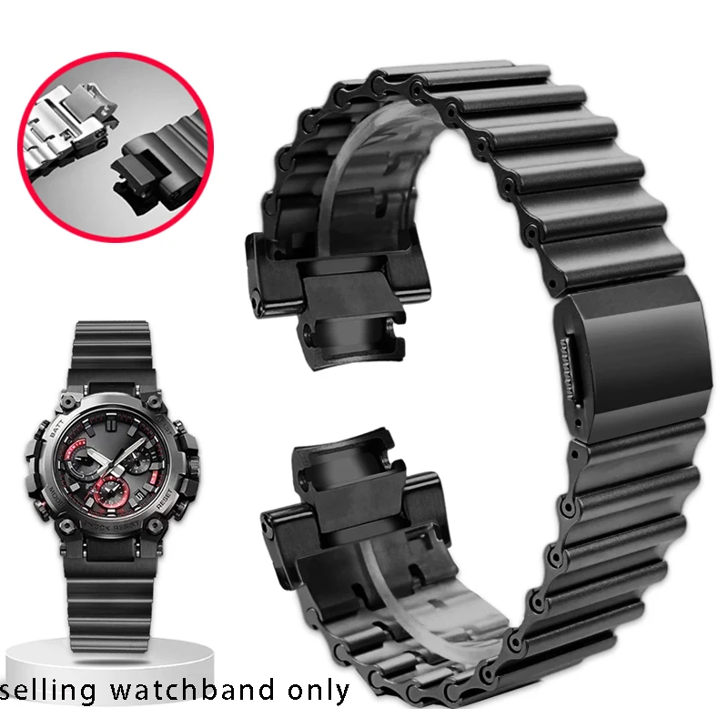 Ремешок для часов из нержавеющей стали «сделай сам» для серии Casio G-SHOCK серии MTG-B3000B/BD, модный модный быстросъемный стальной ремешок, ремень для часов
Ремешок для часов из нержавеющей стали «сделай сам» для серии Casio G-SHOCK серии MTG-B3000B/BD, модный модный быстросъемный стальной ремешок, ремень для часов