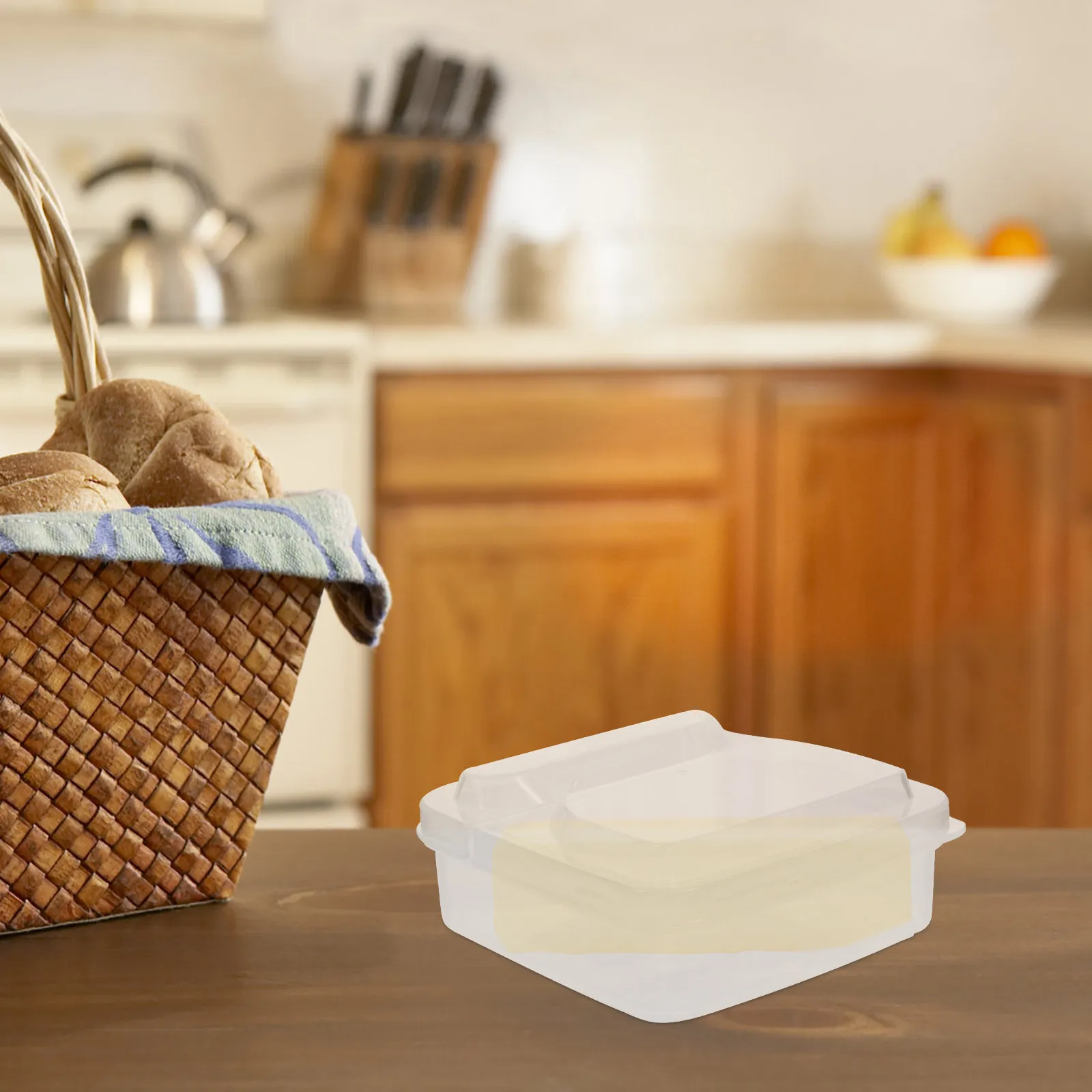 2 шт. Премиальные контейнеры для хранения сыра и сливочного масла, идеально подходят для кухни и продуктовых магазинов, защищают от пыли и насекомых
2 шт. Премиальные контейнеры для хранения сыра и сливочного масла, идеально подходят для кухни и продуктовых магазинов, защищают от пыли и насекомых