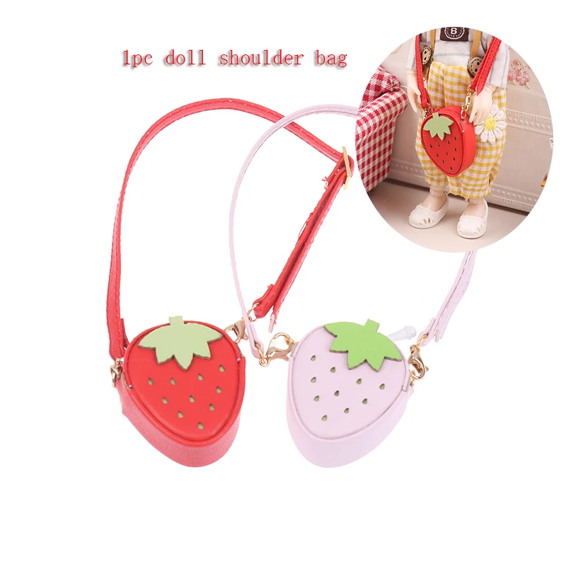 1/12 кукольный домик, милая мини-кукла, клубничная сумка через плечо, сумка на плечо, кукла, модная одежда, украшения, аксессуары, игрушка для ролевых игр
1/12 кукольный домик, милая мини-кукла, клубничная сумка через плечо, сумка на плечо, кукла, модная одежда, украшения, аксессуары, игрушка для ролевых игр